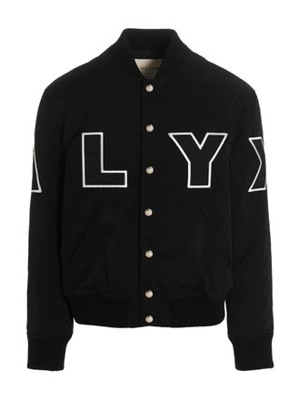 Alyx Black Logo Bomber Jacket