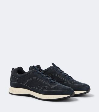 John Lobb Leather slip-on sneakers