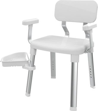 Bischof Dusch- und Badhocker »Splash Deluxe« belastbar bis 150 kg mit schwenkbarer Ablage 28x21cm