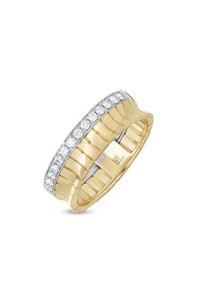 Bony Levy 18K Gold Cleo Diamond Statement Ring, 6mm in 18Kwy Gold at Nordstrom, Size 6.5