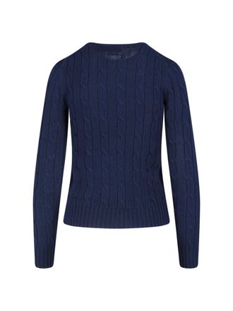Polo Ralph Lauren Womens Sweaters Blue Cotton