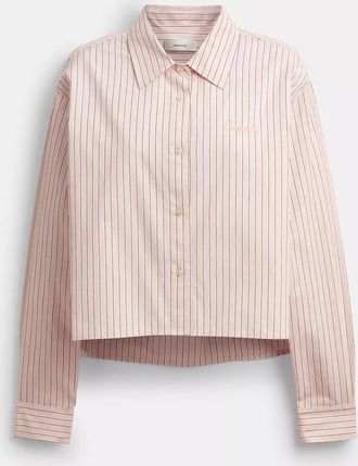 Coach Cotton Button Down