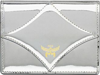 MCM Diamond Wallet - Dames - Portefeuilles - Grijs - ONE Size - Leer - Accessoires