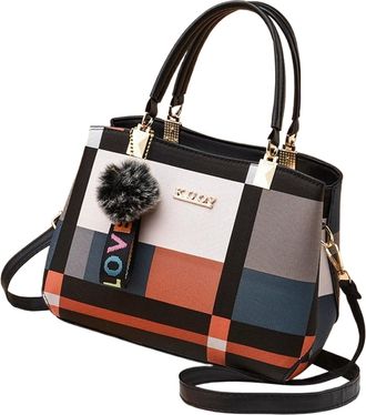 Generic Shoulder Purse Hand Bag - Classic Hobo Hand Bags Clutch Bag | Retro Tote Clutch Bags with Adjustable Strap for Women, Wife, Adults, Men