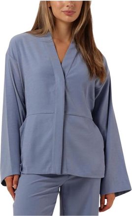 Another Label Jassen, Dames, Blauw, L, Tirra Blazer L/S