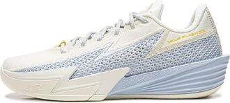 Li-Ning Wade Flash Series Mens Basketball On-Court Shoes Professional Cushioning Responsiveness Sneakers ABPU027 ABPU039 ABPV013, Milk White/Clean Sky Blue, 6