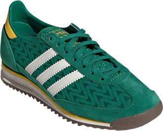 adidas SL 72 OG Sneaker in Green/Off White/Yellow at Nordstrom, Size 7.5