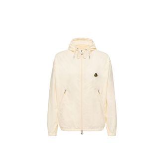 Moncler Moncler Hooded Windbreaker, Women, White, Size: 00