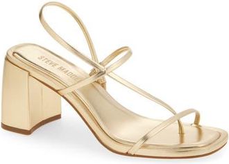Steve Madden Diora Slingback Sandal in Gold at Nordstrom, Size 9.5