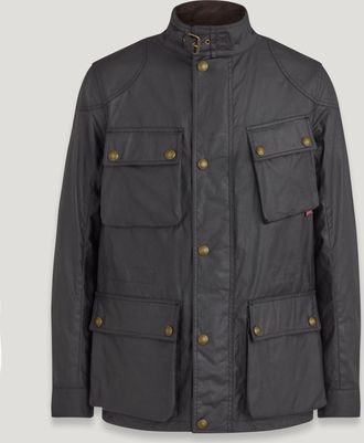 Belstaff Belstaff Giacca Fieldmaster uomo Cotone cerato NERO 58