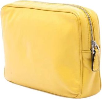 Prada Pre-owned Pochette Vintage - - Pre-owned - Donna - Giallo - ONE SIZE