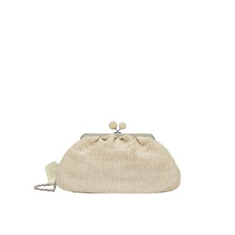 Max Mara Clutches, female, Gray, Size: ONE SIZE Pasticcino Bag