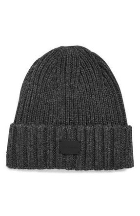 Cole Haan Classic Rib Cuff Beanie in Guaranteed Grey at Nordstrom Rack