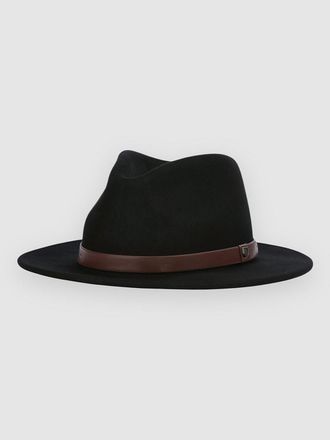 Brixton Brixton Messer Fedora Hut schwarz