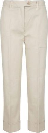Re-hash Straight Broeken - Dames - Straight fit broeken - Beige - W28 - Broeken