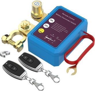 OEM Interruptor De Emergencia Para Coche, Desconexi&oacute;n Remota De Bater&iacute;a De 12 V Y 240 A, Antirrobo, Apagado Autom&aacute;tico Para Coche, Cami&oacute;n, Barco, Rv, Atv 