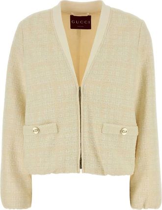 Gucci Tweed Pocket Jacket