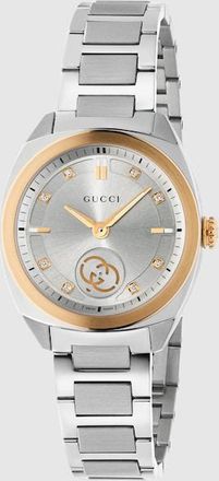 Gucci Interlocking Watch, 29mm, Steel, Steel