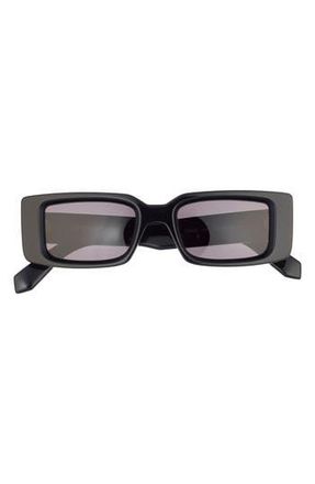 Off-white Arthur 50mm Rectangular Sunglasses in Black Dark Grey at Nordstrom Rack