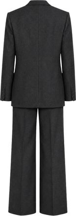 Victoria Beckham Womens Suit Dark Grey Wool Dress