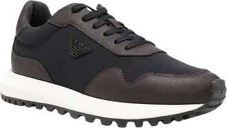 Emporio Armani Hombre, Zapatos, Azul, Talla: 42 EU