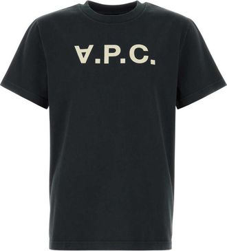 A.P.C. Black Crew Neck T-Shirt