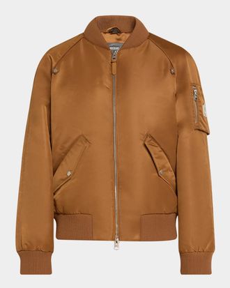 Mackage Men & apos;s Carmelo Z Satin Bomber Jacket