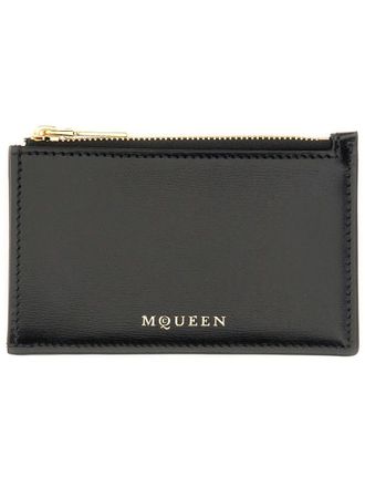 Alexander McQueen Zippered Card Holder