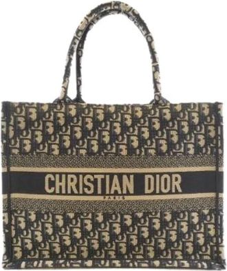 Dior Pre-owned Book Tote Medium Canvas Tote Tas - Dames - Vintage Shopper - Veelkleurig - ONE Size - Vintage