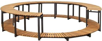 vidaXL Vidaxl - Bordo per Spa 273x53 cm in Legno Massello dAcacia