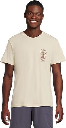 Rvca Serpent Short Sleeve Mens T Shirt Ceramic : 2XL, Cotton