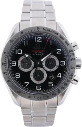 Omega Pre-owned Speedmaster Broad Arrow Co-Axial Chronograph - Heren - Vintage Horloges - Zwart - ONE Size - Vintage
