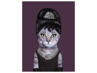 Schubiger M&ouml;bel Digitaldruck auf Glas Fr&uuml;hst&uuml;ck mit Juwelen