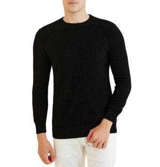 Generic Men Wool Knit Sweaters Men Warm Long Sleeve Pullover Soft Jumper 4 XL