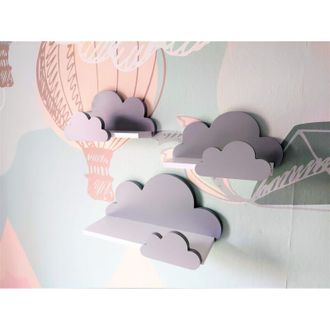 OEM Nubes Set De 3 Moli - Gris Galaxia - Gris