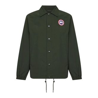 Canada Goose Light Jackets, male, Green, Size: M Canada Goose Coats