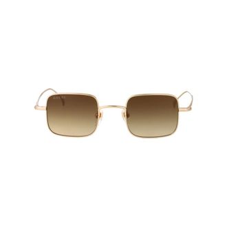 Gucci Sunglasses, unisex, Yellow, Size: 43 MM Square Frame Sunglasses