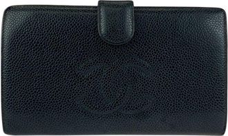 Chanel Vintage Coco Mark Long Wallet (Authentic Pre-Loved)