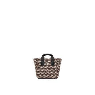 Moncler Moncler Micro Caradoc Raffia Tote Bag, Women, Multicolor, Size: One Size