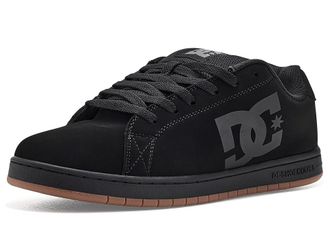 DC Gaveler Casual Low Top Skate Shoes Sneakers Mens Shoes Black/Gum : 10.5 D - Medium, Leather/Textile