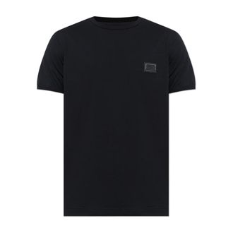 Dolce & Gabbana Heren, Tops, Blauw, Maat: S Katoen