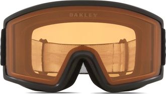 Oakley Target Line L snow goggles - men - Carbonium/Fabric/Acetate - One Size - Black
