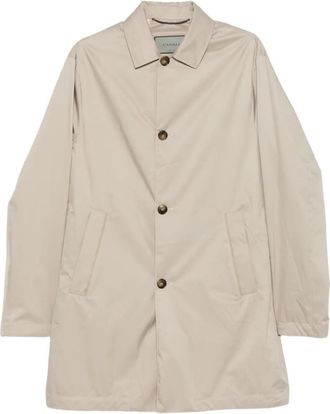 Canali Jas met enkele rij knopen - Beige