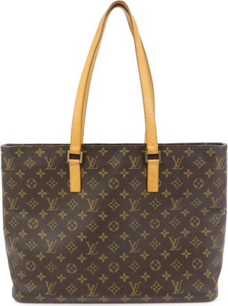 Louis Vuitton Luco Monogram Canvas Brown Canvas Handbag (Pre-Owned)