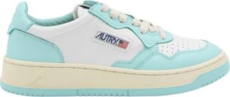 Autry Sneakers, female, Blue, 4 UK, Turquoise Leather Trainers