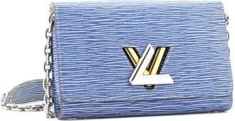 Louis Vuitton Twist Chain Wallet Epi Leather crossbody bag - Blauw