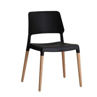 Netfurniture Rovert Chair Black (Pack Of 2)