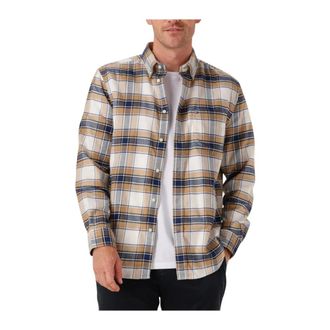 Tommy Hilfiger Flanellen Tartan Geruite Overhemd voor Heren - Heren - Casual Overhemden - Veelkleurig - M - Katoen - Overhemden