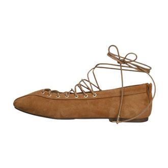 Toral Shoes Schoenen, Dames, Bruin, 40 EU, Leer, Janis Ballerina