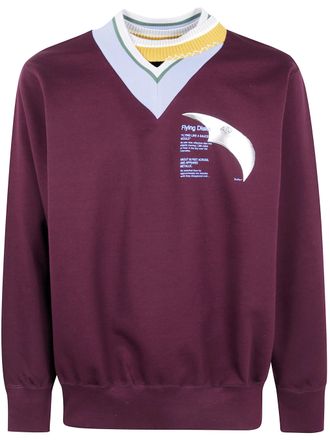Kolor Cut & Sew 07 V Neck Sweater